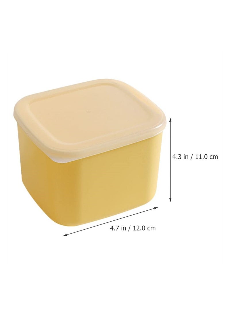 Y&D - 2PCS Sliced Cheese Butter Block Container, Mini Square Slice Keeper with Lid - Image 1