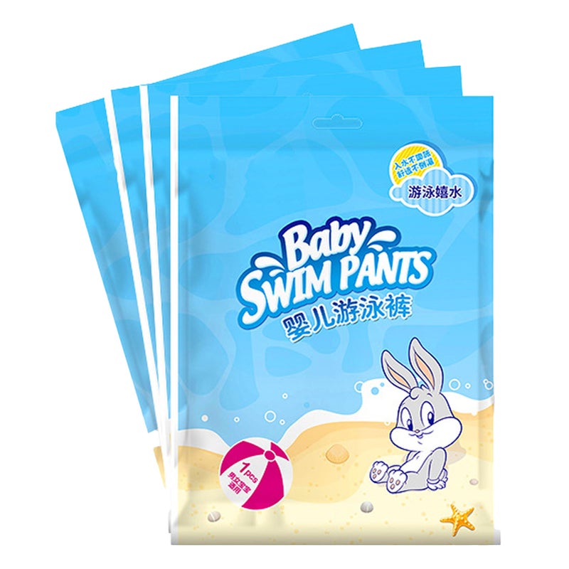 Disposable Baby Swim Pants Absorbent Waterproof Outer Layer Expansion Resistant Swimming Fits XXL Above 26.5lb - Image 3