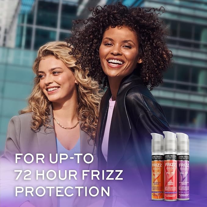 John Frieda Frizz Ease Allin1 Extra Strength Serum 50ml for Thick Coarse Hair - Image 5