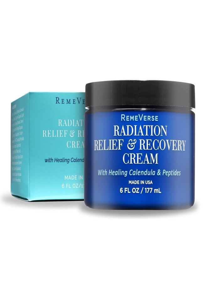 RemeVerse Radiation Cream - Unscented, Gentle, Hyaluronic Acid, Peptides & Calendula Cream for Burns, Soothing Skin and Hydrate Sensitive Skin, Radiation Treatment Skin Care - 6 fl oz - Image 1