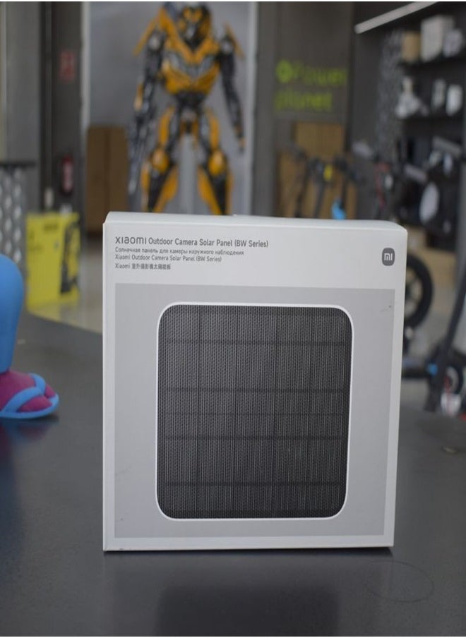 Xiaomi - Xiaomi BW Series Outdoor Camera Solar Panel, 5W High Power Load, USB-C Waterproof Connector, IP66 Dust And Water-Resistance, 3m Extension Cord, MJSXJ10BY- White - Image 1