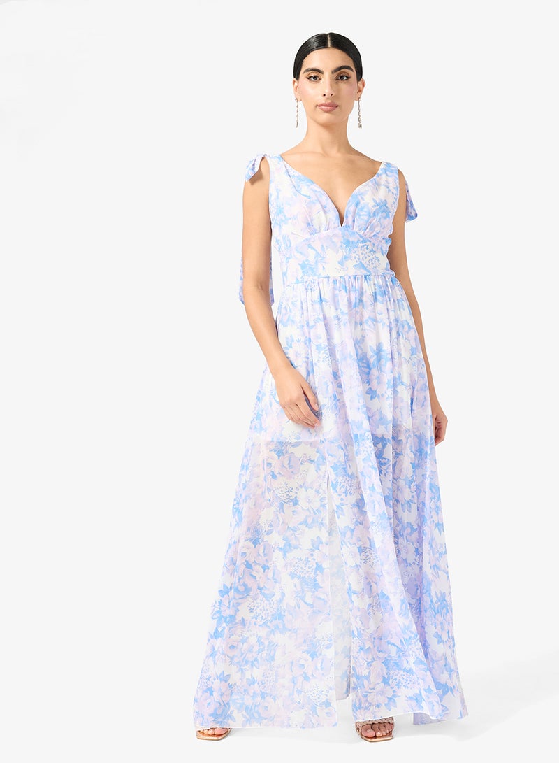 ELLA Floral Print Dress - Image 1
