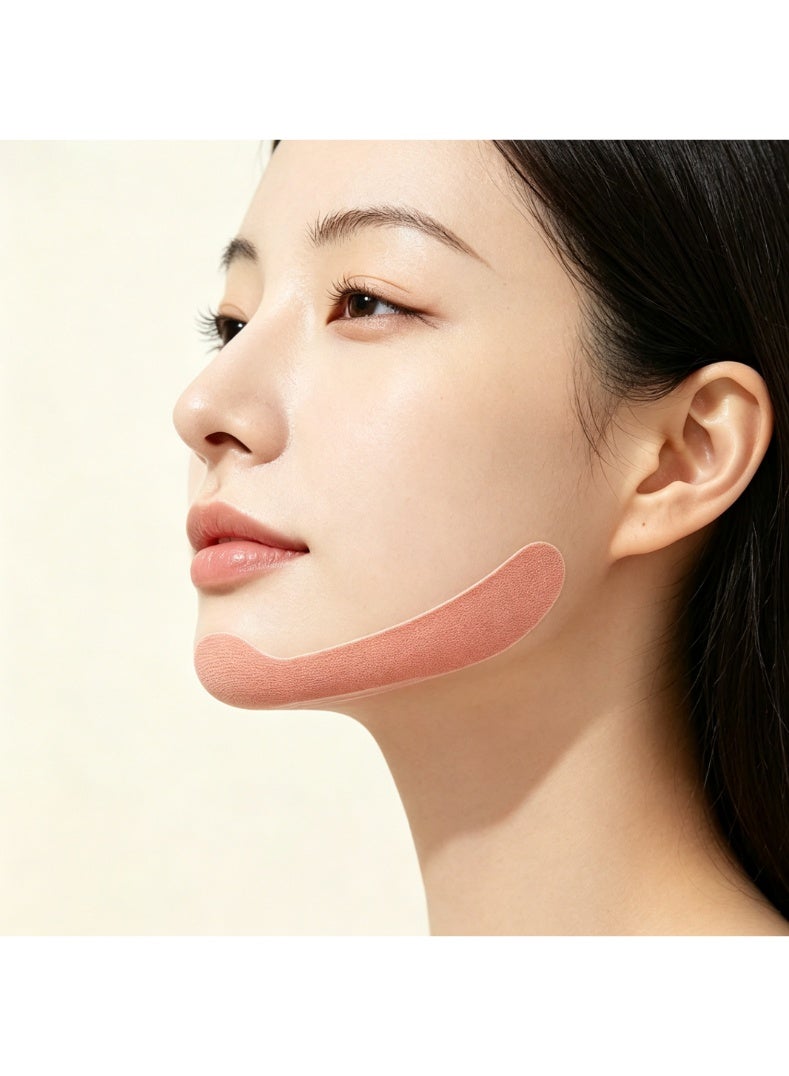 10Pcs Instant V-Line Lifting Tape, Elastic Double Chin Reducer Patch, Anti-Sagging Skin Tightening Beauty Strips - Image 3