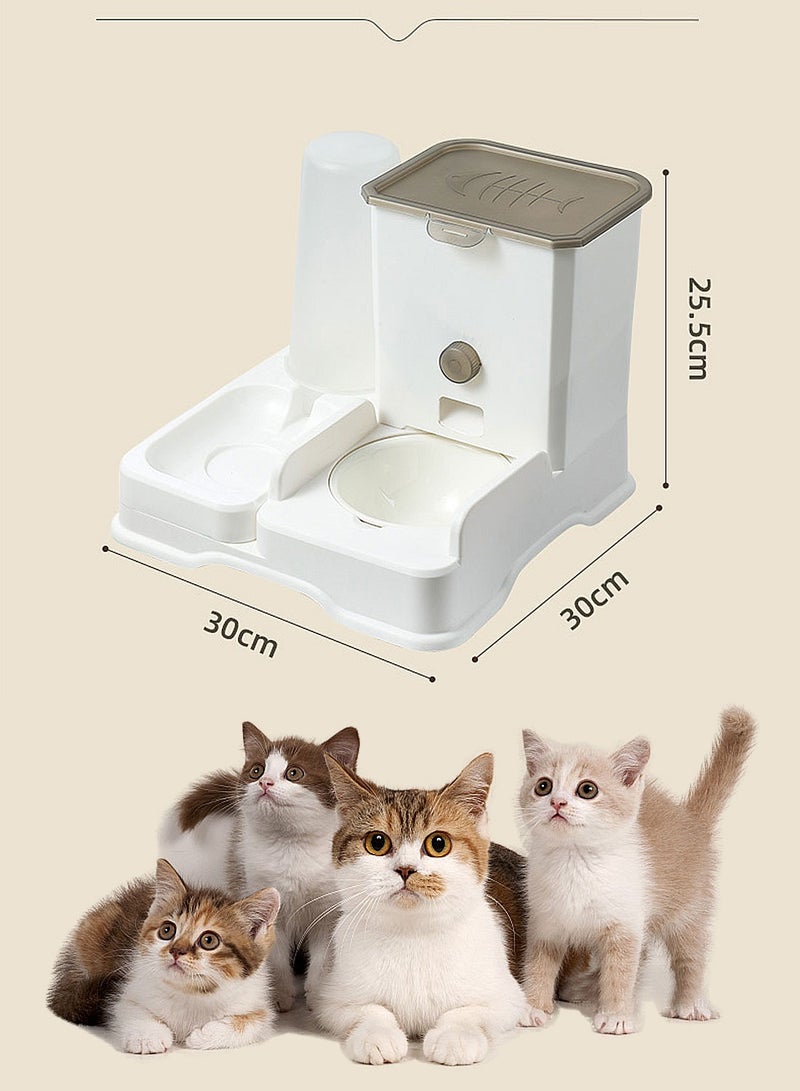 Automatic Cat Feeder Pet Dog Feeder Cat Bowl Dog Water Feeder Bowl Cat Feeder and Water Dispenser