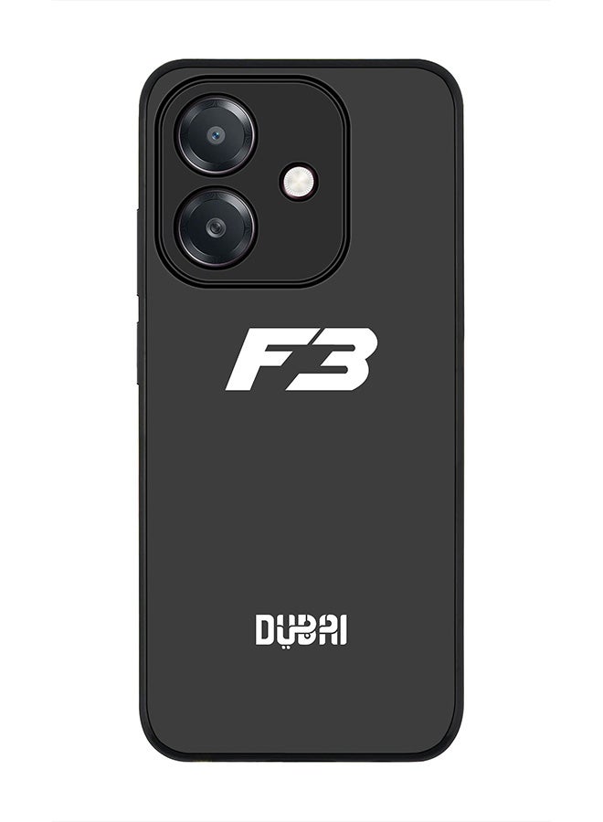 Stylizedd For Oppo A3x 4G / A3 4G Case,Slim fit Camera Protection, Shockproof Thin Phone cover - Faz3 Dubai Grey - Image 1