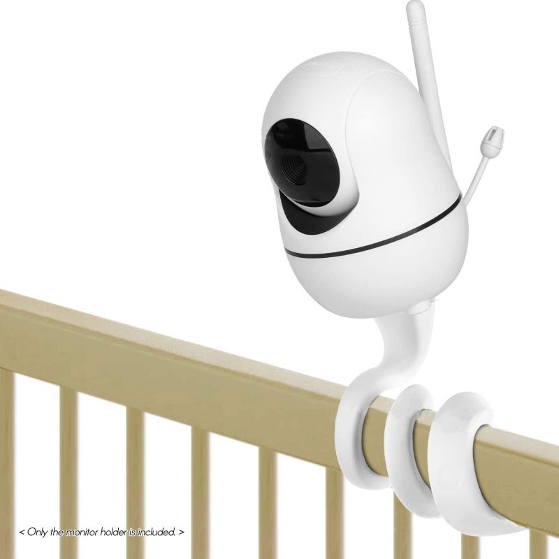 Universal Baby Monitor Holder Versatile Twist Mount with 1/4 Inch Screw for Crib Most Monitors - Image 2