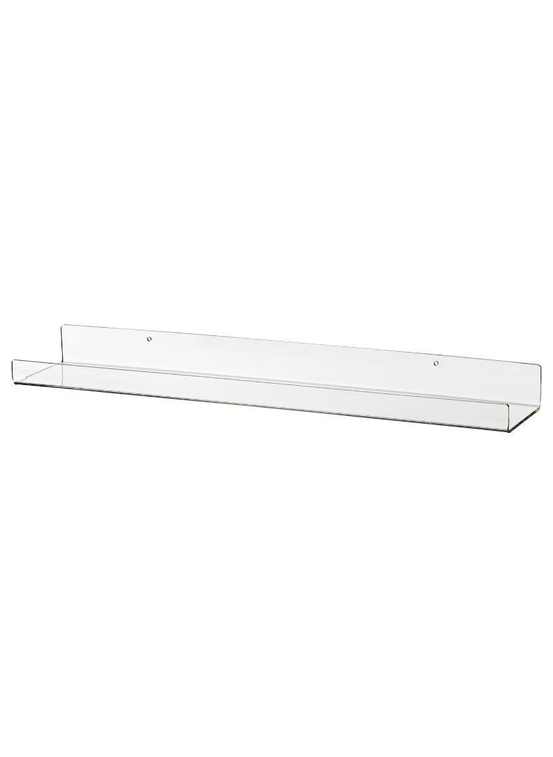 Transparent Picture Ledge Minimalist Display Shelf For Elegant Wall Decor