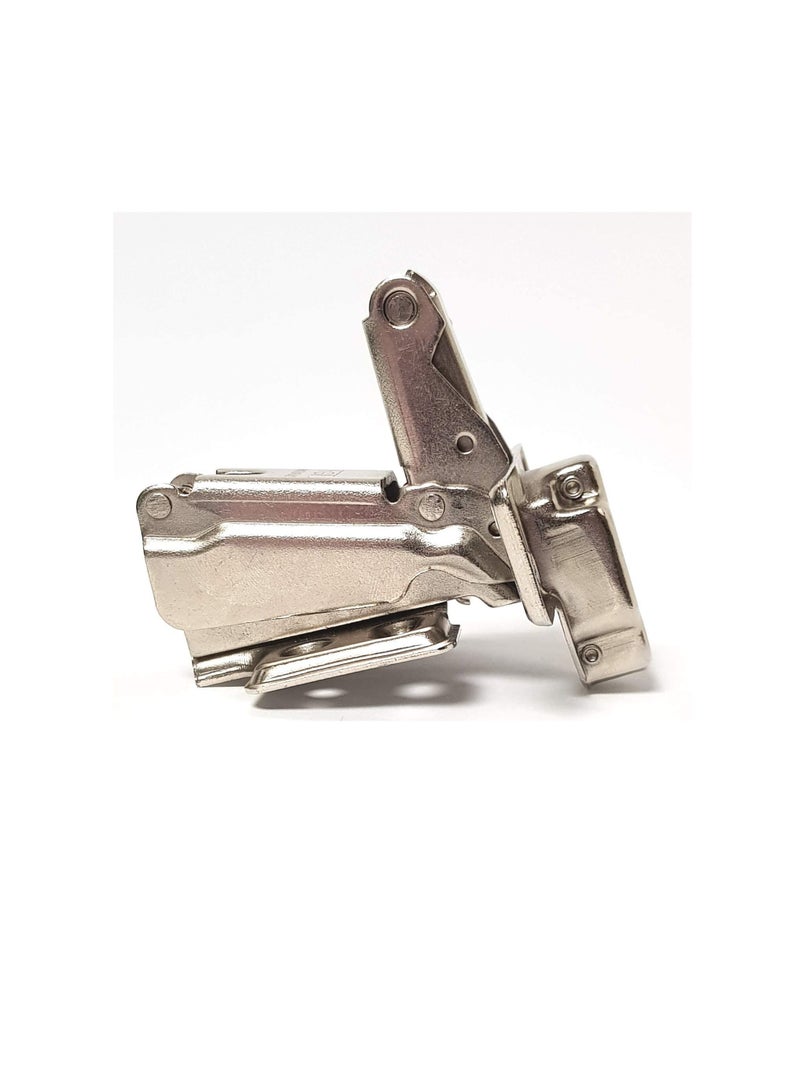 180 Degree Angle Heavy Duty Adjustable Stainless Steel Cabinet Door Concealed Cabinet Hinge Full Overlay Half Overlay Inset Hinges (4 PAIR, Full Overlay)  - Image 3