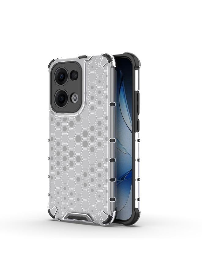 S-TOP Case For OPPO Reno13 5G Global Honeycomb Shockproof Phone Case - Image 1