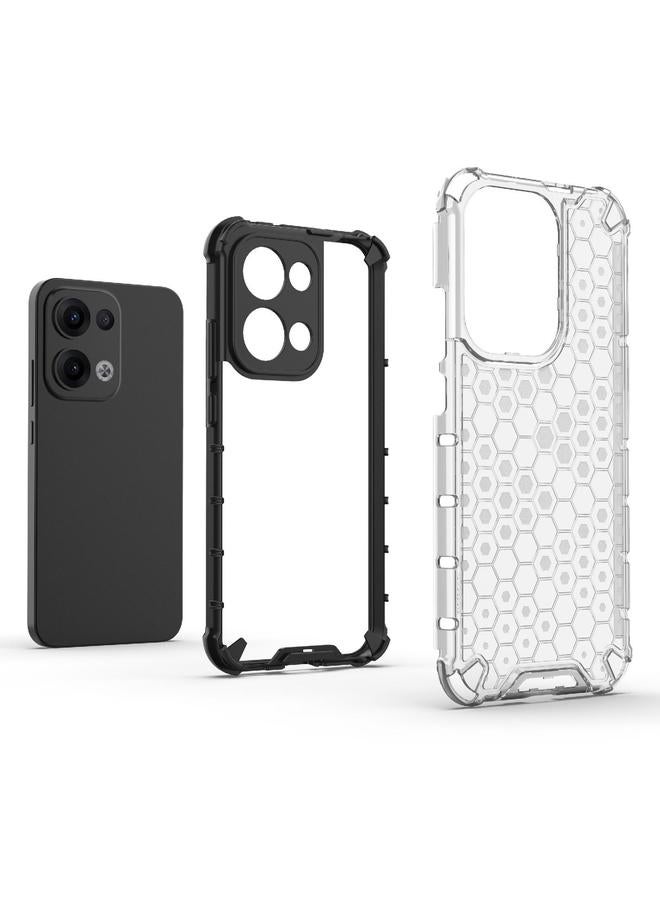 S-TOP Case For OPPO Reno13 5G Global Honeycomb Shockproof Phone Case - Image 5
