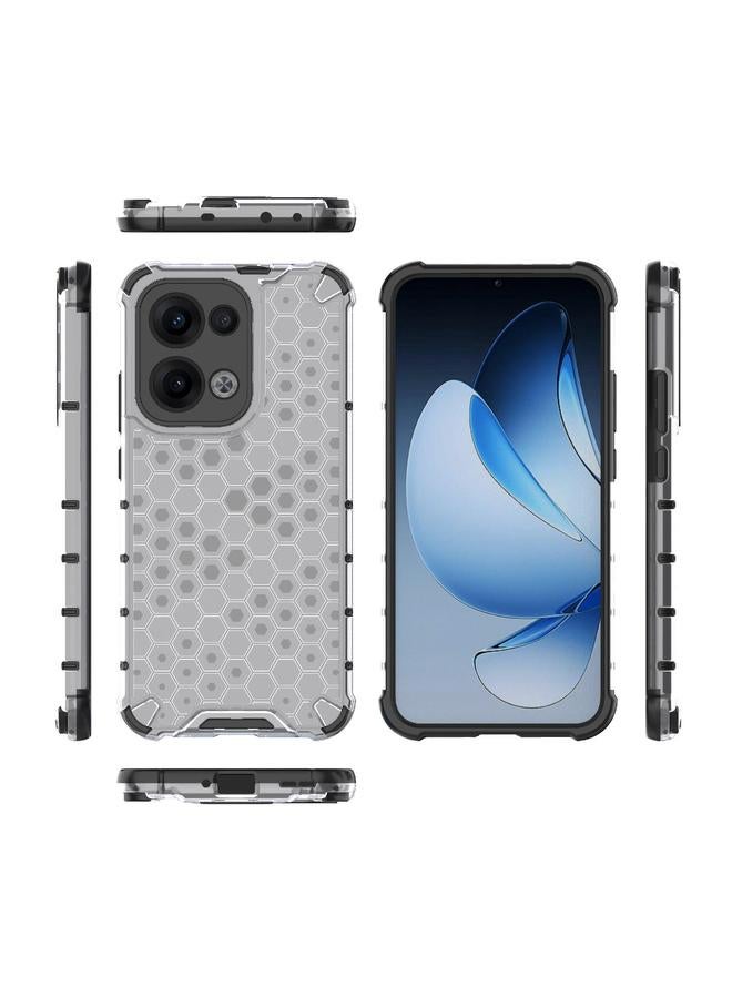 S-TOP Case For OPPO Reno13 5G Global Honeycomb Shockproof Phone Case - Image 3