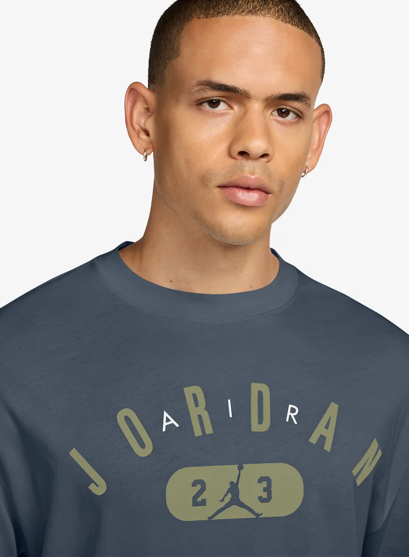 Jordan BLUE FOX/ALLIGATOR Jordan City Graphic T-Shirt for Men | Best Price UAE