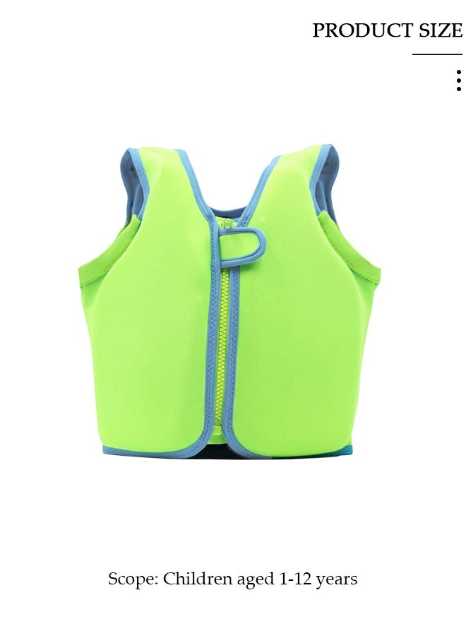 DUNISO Kids Swim Vest Float For Toddler,Floating Jackets Training Vest For Boys And Girls,Easy On And Off Swimming Pool Vest Aid For Age 2-6 Years,Learn To Swim Jacket With Zipper And Velcro - Image 4