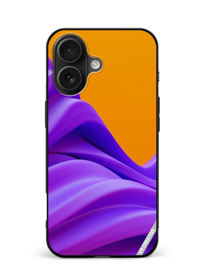 Protective Case Cover For Apple iPhone 16 Plus Abstract Design Multicolour