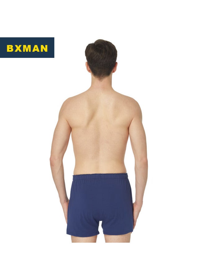 Bxman سراويل داخلية فضفاضة للرجال، سراويل قطنية محبوكة، سراويل داخلية مرنة، 2 قطعة Sk0208 175l - Image 5