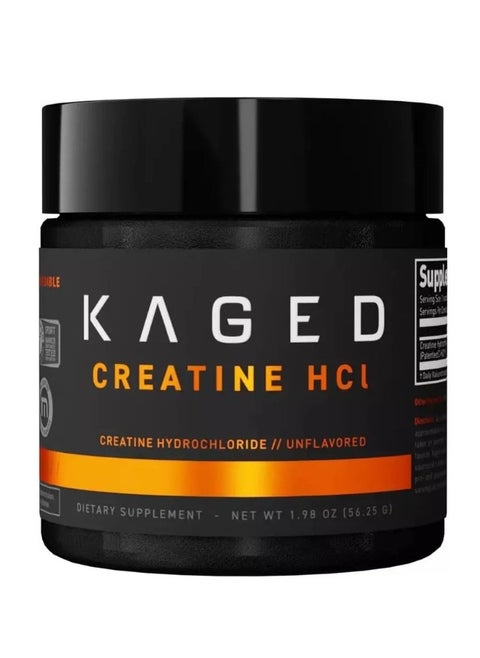 Kaged Creatine HCL, Unflavored,75 servings