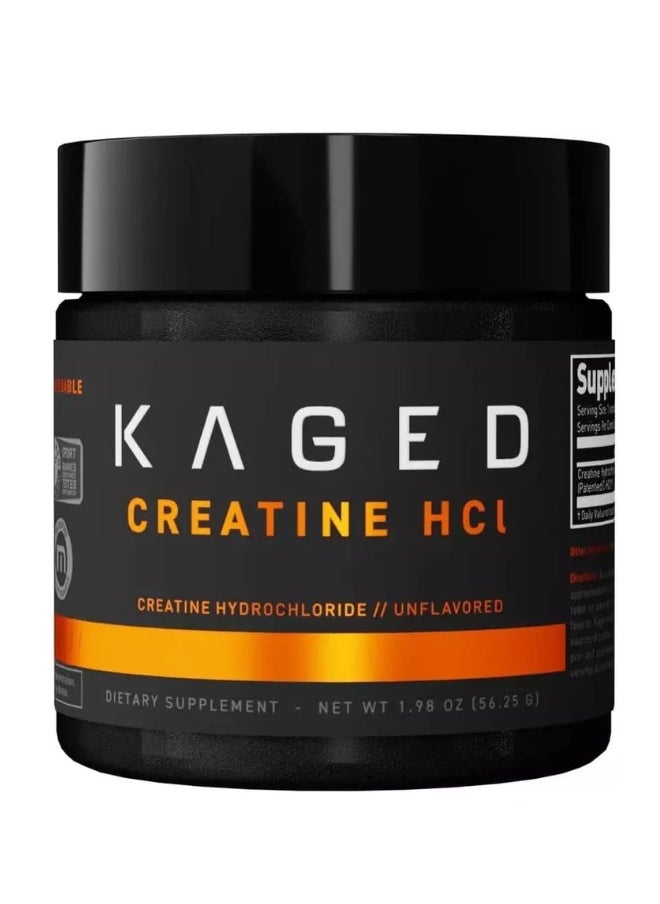 KAGED MUSCLE - Kaged Creatine HCL, Unflavored,75 servings - Image 1