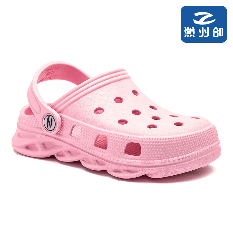 Jinjiang Dachang Habixiong Children'S Shoes Boys Slippers Eva Hole Shoes 2025 Summer Girls' Sandals With Baotou Hole - Image 1