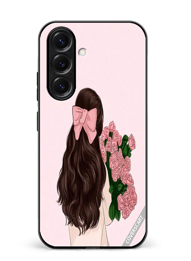 Protective Case Cover For Samsung Galaxy S25 Lovely Flower Design Multicolour