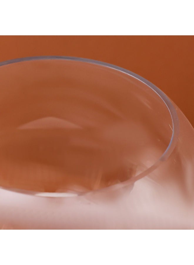 Danube Home Vetro Clear Glass Bowl - 34X17.5Cm Elegant Decorative Home Accessory For Centerpiece & Showcasing Decor Items Stylish Decorative Bowls - Image 2