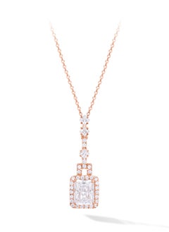 AWNL Purity Mirage Pendant Necklace With Rose Gold Plated 925 Silver and CZ Diamond Gift For Women Wife Girlfriend  - Image 1