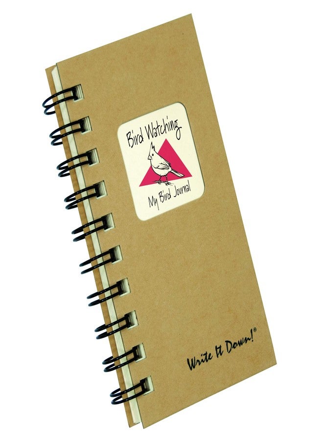 Write it Down series by Journals Unlimited, Guided Journal, Bird Watching, My Bird Journal, Mini-Size 3”x5.5”, Kraft Hard Cover, Made in USA - Image 3