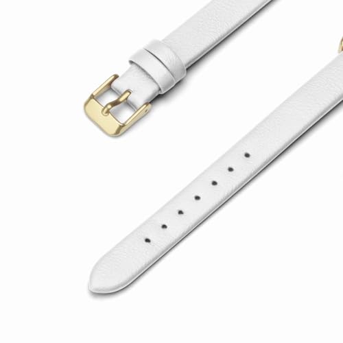 Asan Ge Women's Leather Strap Watch, Dainty Waterproof Square Watch, Vintage Watches for Small Wrists with Seconds and Numbers Dial, Easy to Read, for Everyday Style and Gift - Image 4