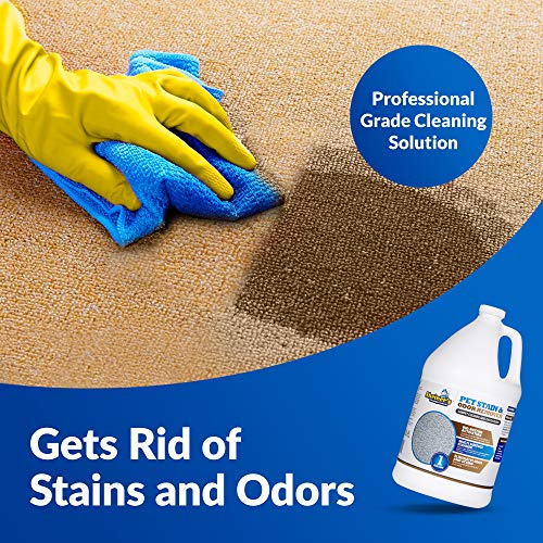 Sheiner's Pet Urine Enzyme Cleaner & Pet Stain & Odor Remover, Advanced Enzymatic Cleaner Solution for Carpets, Rugs, Upholstery & Multi-Surfaces, Safe for Pets & Kids. (128 oz) - Image 3