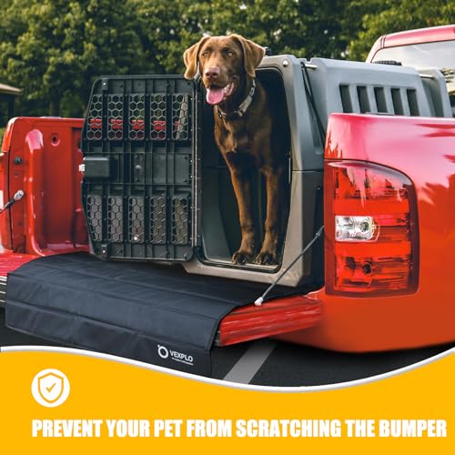 VEXPLO Large Rear Bumper Guard for Cars, 38 x25 inches Foldable Car Rear Bumper Protector Guard, Protects Bumper of Cars, SUVs, Trucks, Vans from Scratches During Loading/Unloading - Image 3