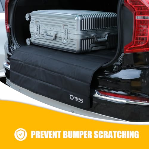 VEXPLO Large Rear Bumper Guard for Cars, 38 x25 inches Foldable Car Rear Bumper Protector Guard, Protects Bumper of Cars, SUVs, Trucks, Vans from Scratches During Loading/Unloading - Image 2