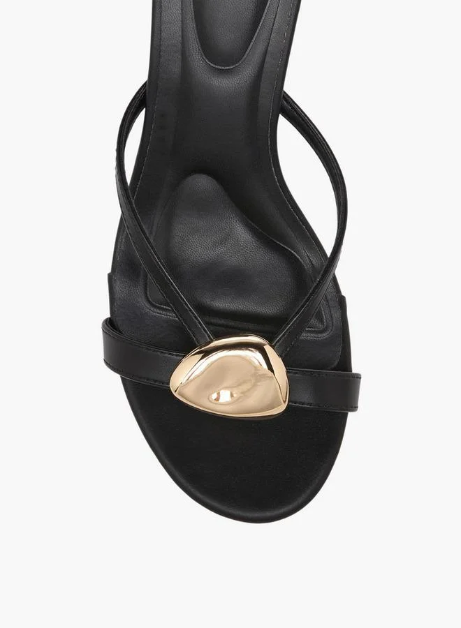 Celeste BLACK Women Stiletto Heel Sandals for Women | Best Price UAE