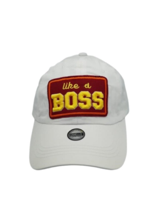 Uke Boss White Small Hat