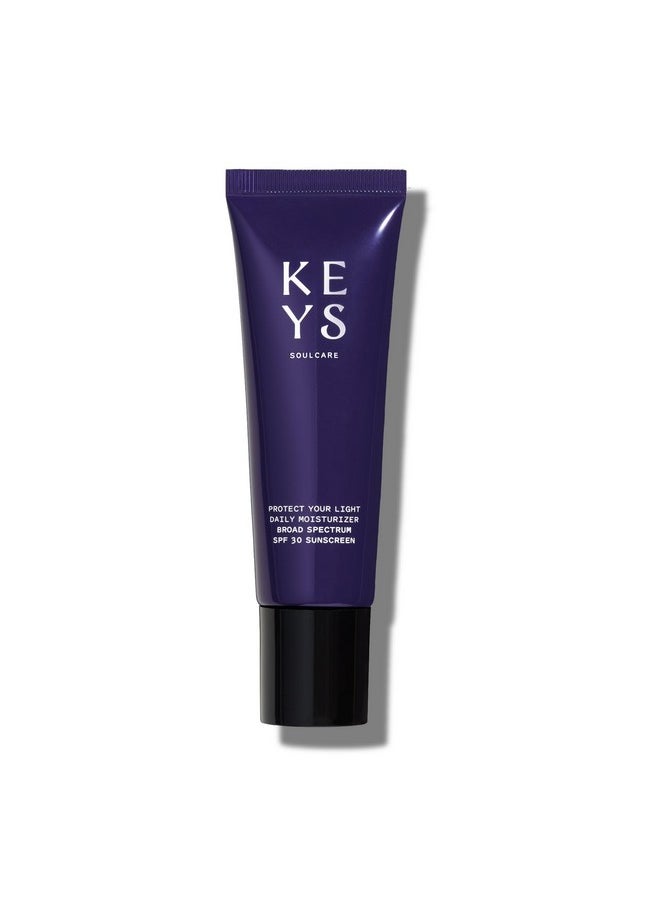 keys Protect Your Light Daily Moisturizer Spf 30 Sunscreen Lightweight Formula With Uva+Uvb Protection Vegan Crueltyfree 1.69 Fl Oz  - Image 1