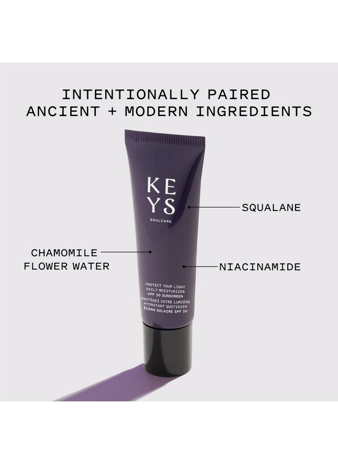 keys Protect Your Light Daily Moisturizer Spf 30 Sunscreen Lightweight Formula With Uva+Uvb Protection Vegan Crueltyfree 1.69 Fl Oz  - Image 2