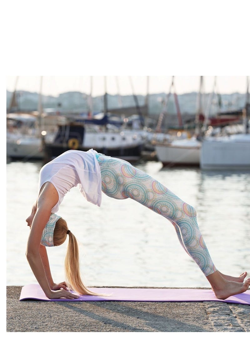 Sport Tank Top, Chakra Pattern, Serenity and Balance Themed, Sportswear, Size L,  Yoga Tank Top - Image 1