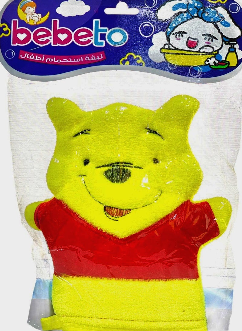 Bebeto Bath Shower Loofah For Baby - Multicolor