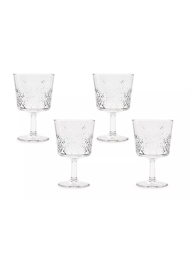 Pasabahce Timeless Cocktail Glasses Set Of 4 260 cc Clear - Image 2