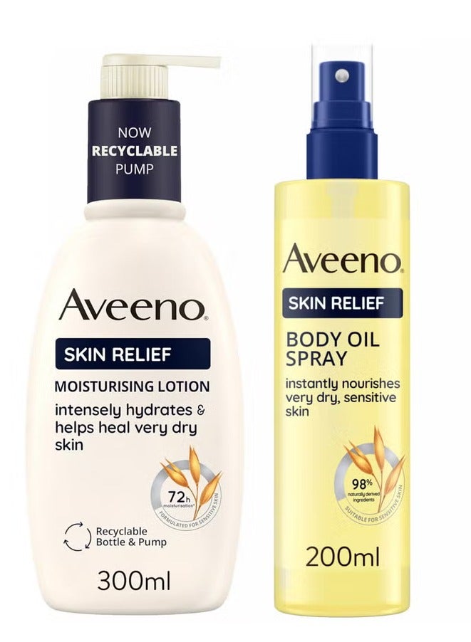 Aveeno Skin Relief Moisturising Duo - Image 1