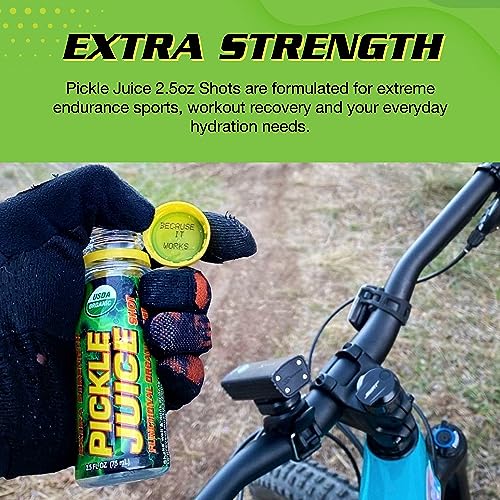 Pickle Juice Sports Drink Shots, Extra Strength - Relieves Cramps Immediately - Electrolyte Pickle Juice Shots for Day & Night Time Leg Cramp Relief - 2.4 oz, 24 Pack - Image 2