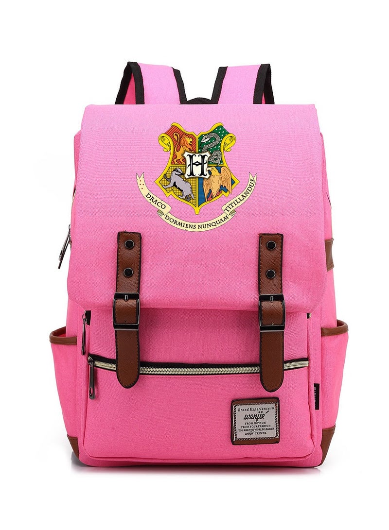 School of Witchcraft and Wizardry Men's and Women's Sports and Leisure Backpack 14 inches
