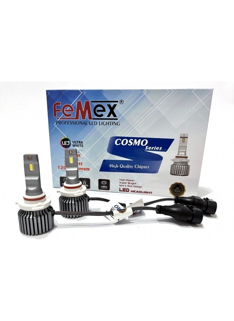 Femex Cosmo Hb4 9006 Lightning Effect LED Xenon 36W 12000 Lumen  - Image 2
