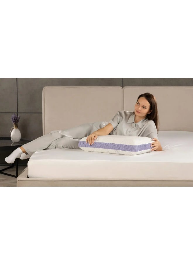 Askona Pillow Immuno Technology 2.0 M With Head And Neck Support with Airflow