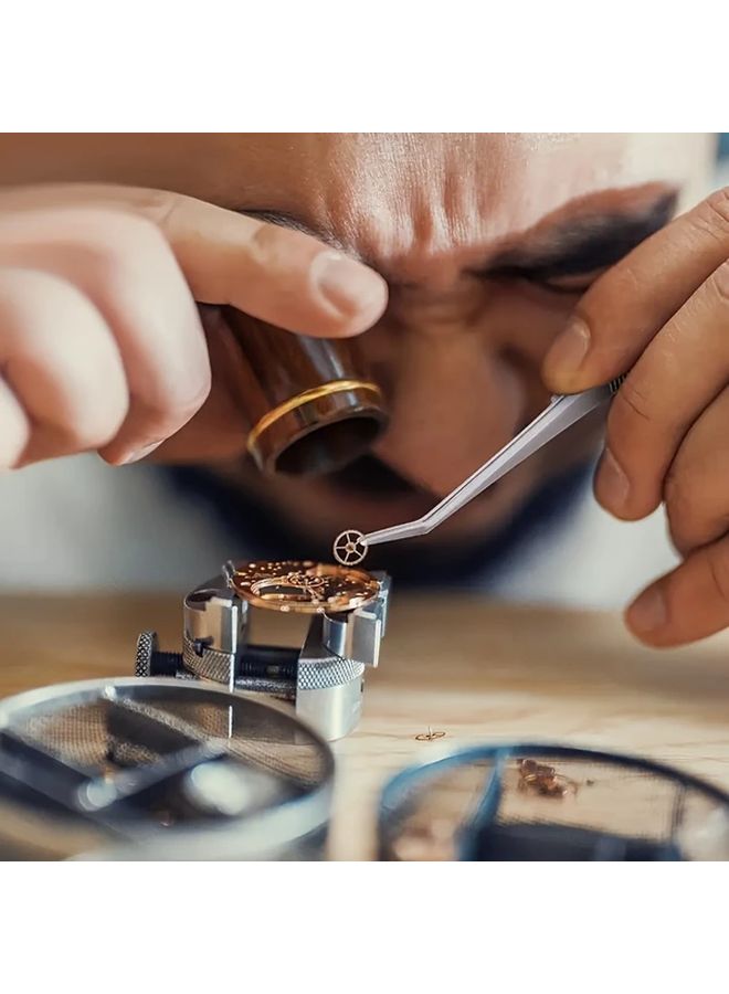 5pcs Precision Stainless Steel Tweezers Set For Bonsai Sewing Nail Art Eyebrow Jewelry Electronic Repair - Image 5