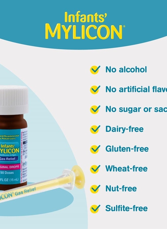 Mylicon Infants Gas Relief Simethicone-Antigas 15 ml - Image 3