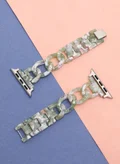 صوص هاوت سوار ساعة أبل انيقة من أكريليك للنساء | 38mm/40mm/41mm
