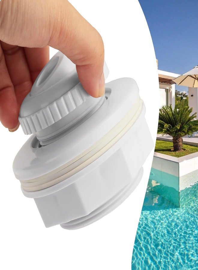 GGTE SP1023 Inlet Return Fitting for Hayward Above Ground Pool 1-1/2" Fip Inlet Return Fitting with Locknut and Gasket SP1419D Opening Directional Flow Inlet Fitting - Image 5