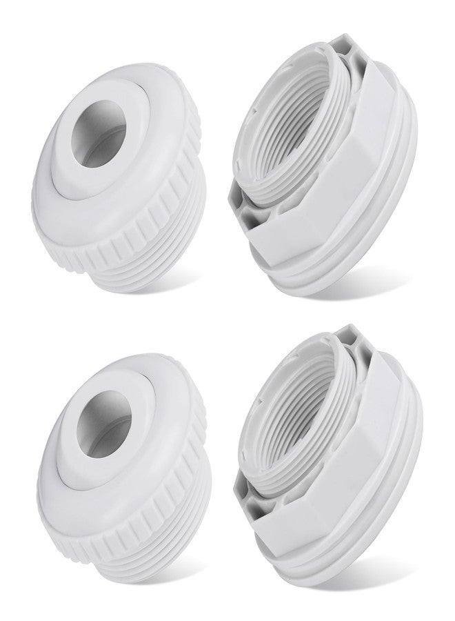 GGTE SP1023 Inlet Return Fitting for Hayward Above Ground Pool 1-1/2" Fip Inlet Return Fitting with Locknut and Gasket SP1419D Opening Directional Flow Inlet Fitting - Image 1