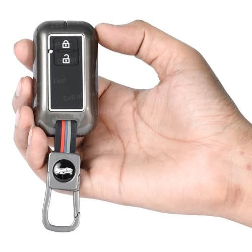 Coll of Fest Metal Silicon Key Cover Compatible with Maruti Suzuki jimny Baleno Grand Vitara XL6 Swift New Brezza 2022 Ertiga Dzire 2 Button Key Special Feature Visibilitye in Low-Ligh Condition - Image 4