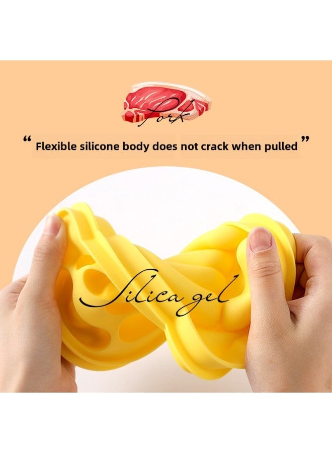 Home Kitchen Tools Homemade DIY Mold Fire Leg Mold Sausage Mold Hot Dog Mold Sausage Box Silicone Mold Wholesale-Specifications:19*15cm-Color:Mountain Blows Yellow - Image 4