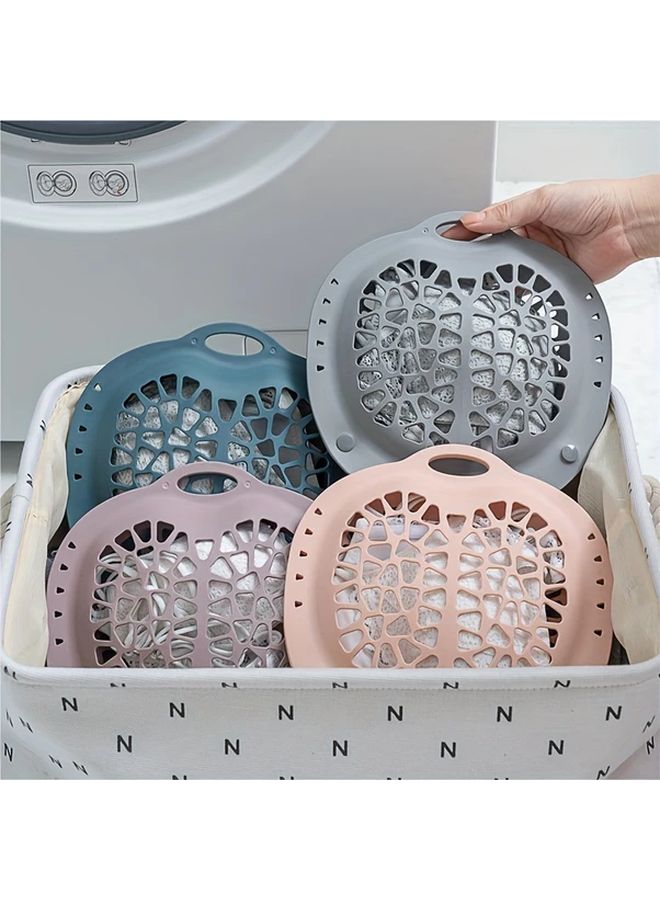 Pink Silicone Bra Laundry Bag With Snap Button For Washing Machine Protection - Image 1